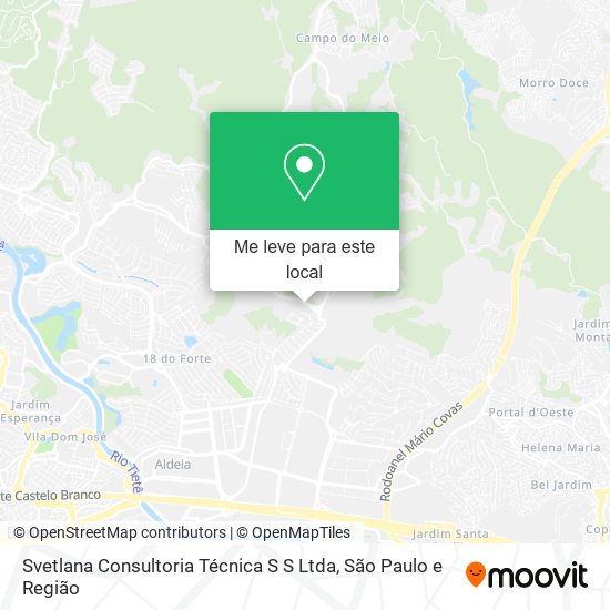 Svetlana Consultoria Técnica S S Ltda mapa