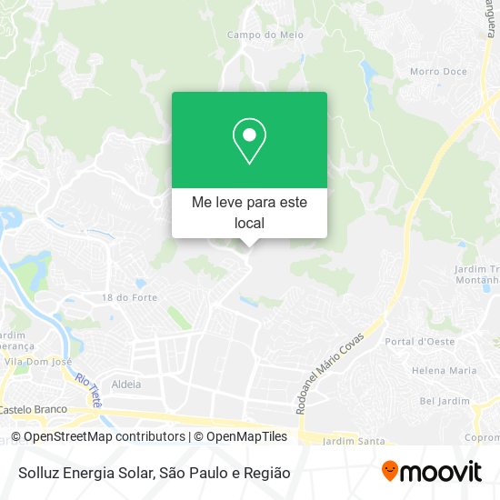 Solluz Energia Solar mapa