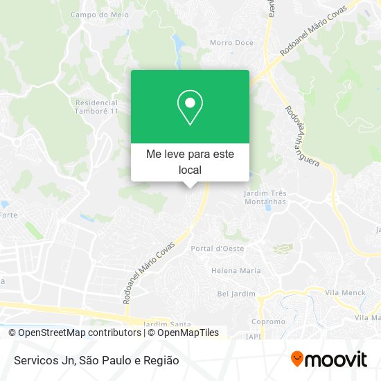 Servicos Jn mapa