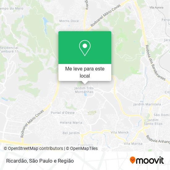 Ricardão mapa