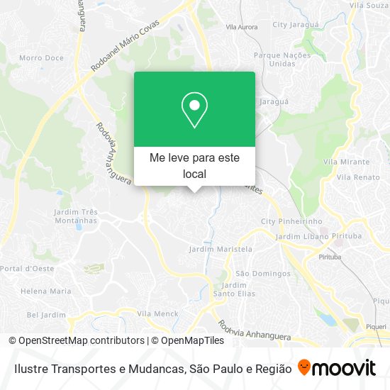 Ilustre Transportes e Mudancas mapa