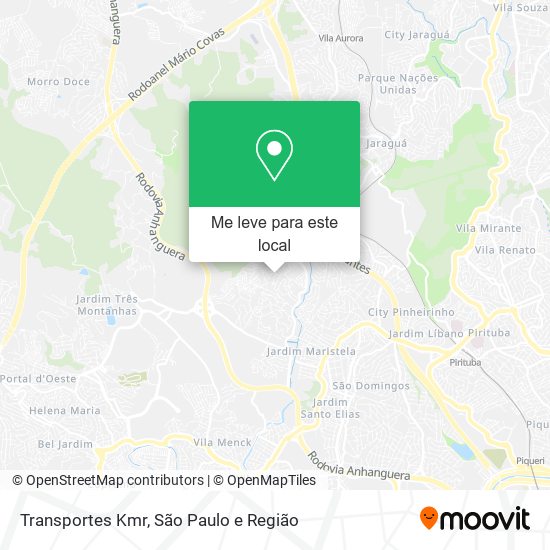 Transportes Kmr mapa