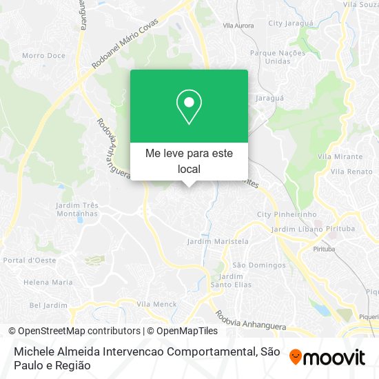 Michele Almeida Intervencao Comportamental mapa