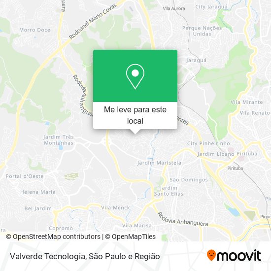 Valverde Tecnologia mapa