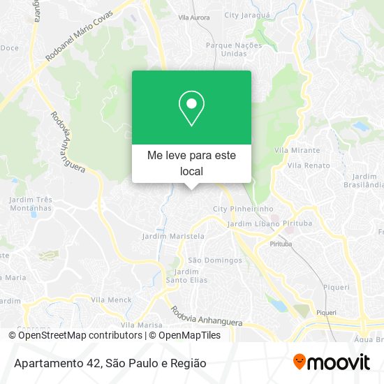 Apartamento 42 mapa