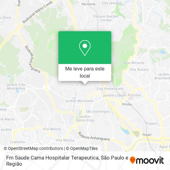 Fm Saude Cama Hospitalar Terapeutica mapa