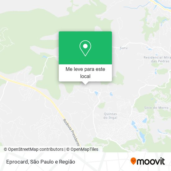 Eprocard mapa