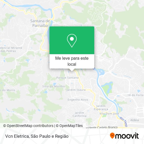 Vcn Eletrica mapa