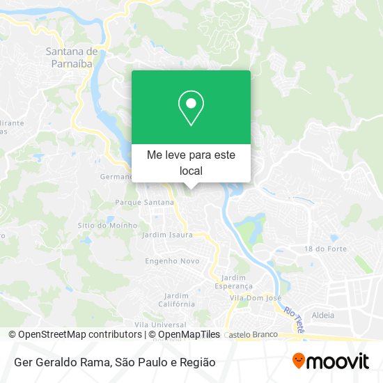 Ger Geraldo Rama mapa