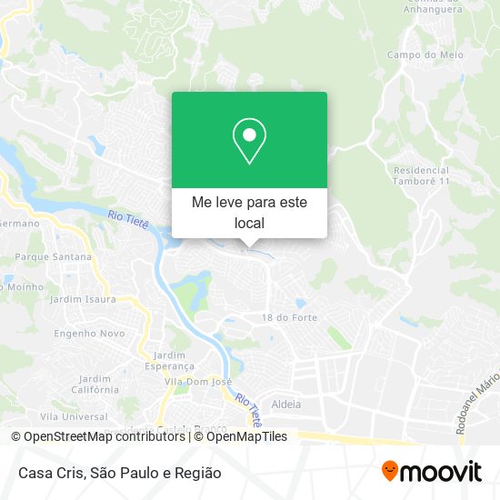 Casa Cris mapa