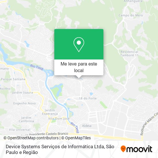 Device Systems Serviços de Informática Ltda mapa
