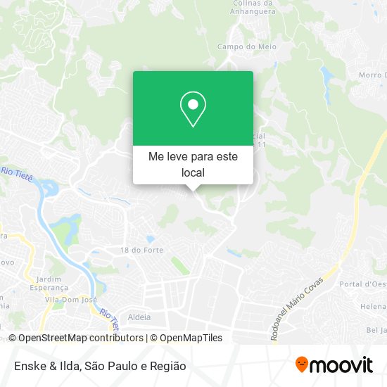 Enske & Ilda mapa