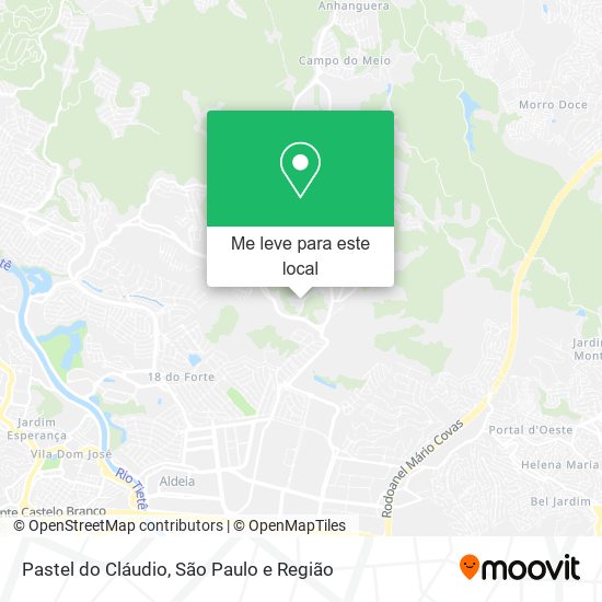 Pastel do Cláudio mapa