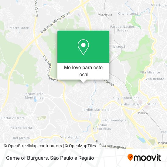 Game of Burguers mapa