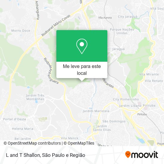 L and T Shallon mapa