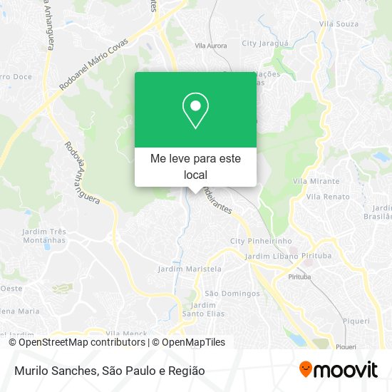 Murilo Sanches mapa