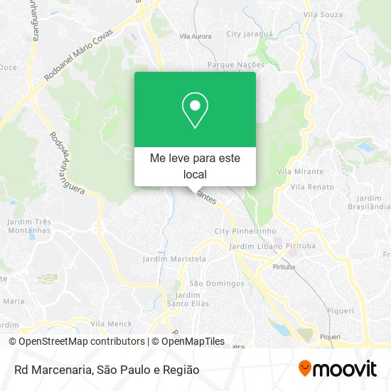 Rd Marcenaria mapa