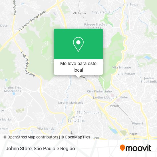 Johnn Store mapa