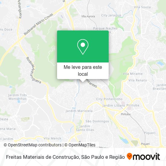 Freitas Materiais de Construção mapa