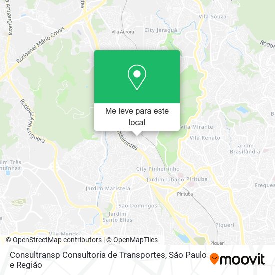 Consultransp Consultoria de Transportes mapa
