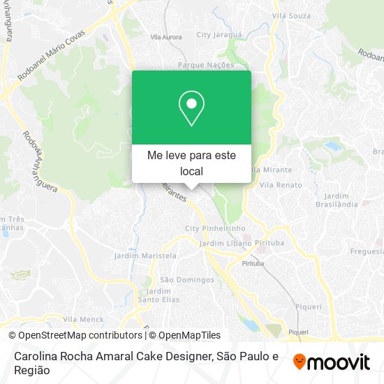 Carolina Rocha Amaral Cake Designer mapa
