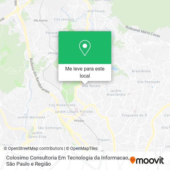 Colosimo Consultoria Em Tecnologia da Informacao mapa