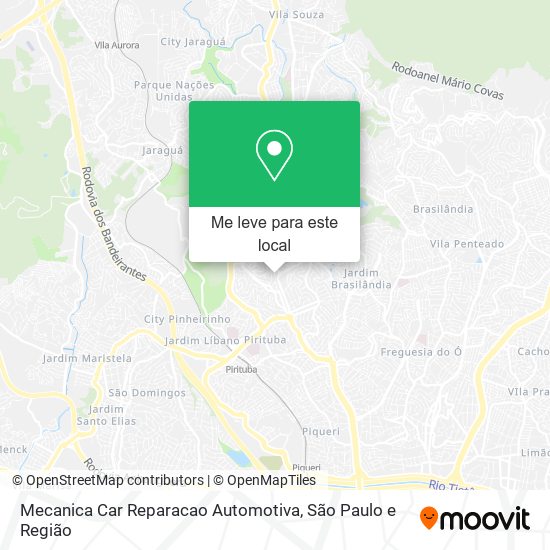 Mecanica Car Reparacao Automotiva mapa