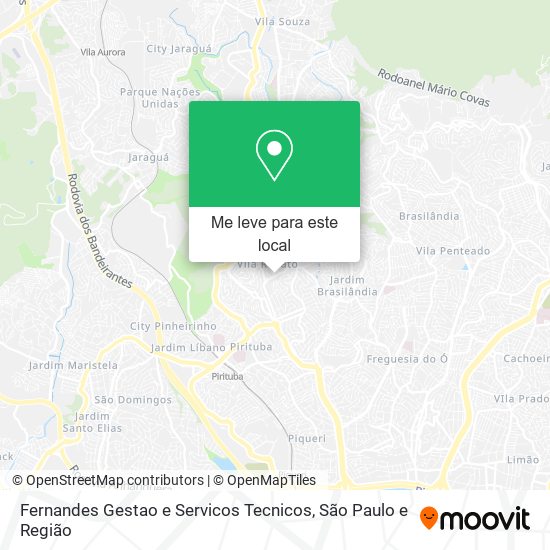 Fernandes Gestao e Servicos Tecnicos mapa