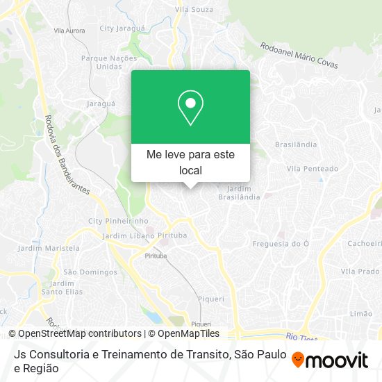 Js Consultoria e Treinamento de Transito mapa