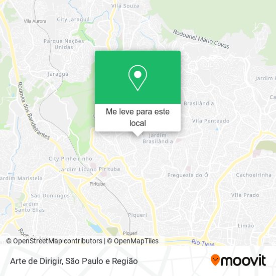 Arte de Dirigir mapa