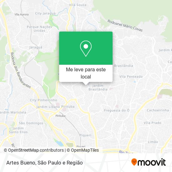 Artes Bueno mapa