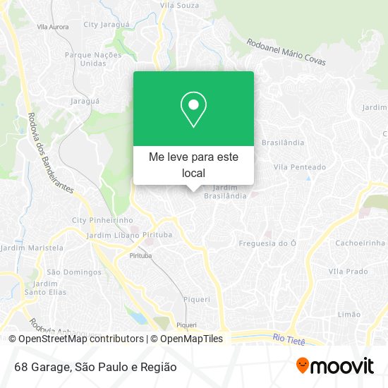 68 Garage mapa