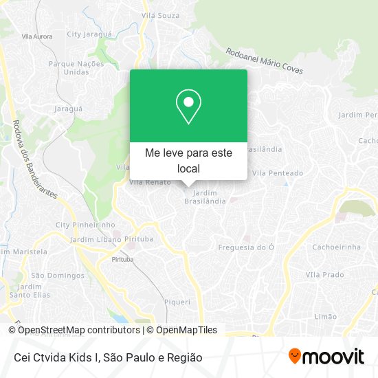 Cei Ctvida Kids I mapa