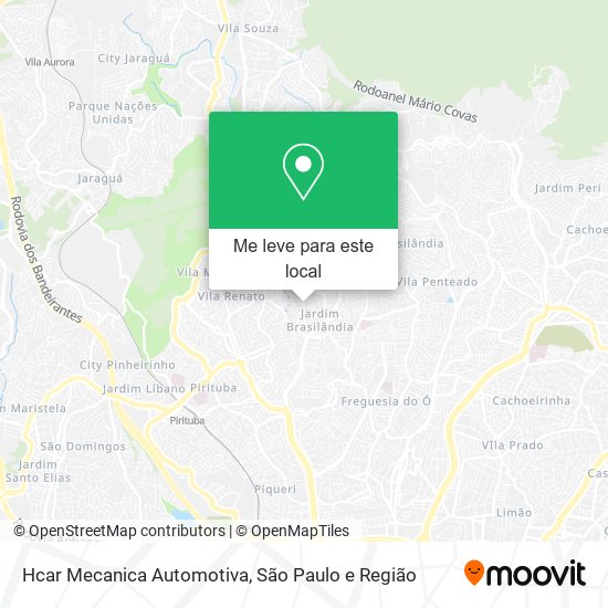 Hcar Mecanica Automotiva mapa