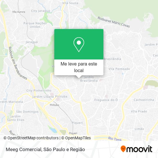 Meeg Comercial mapa