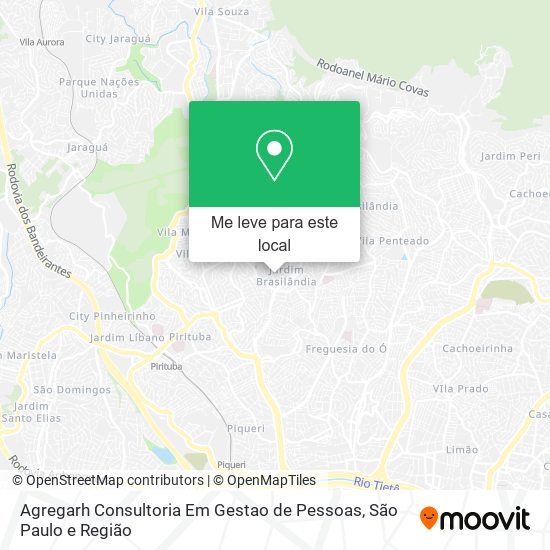 Agregarh Consultoria Em Gestao de Pessoas mapa