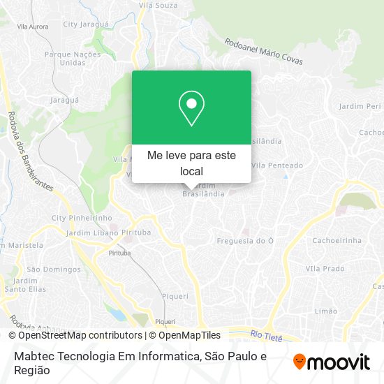 Mabtec Tecnologia Em Informatica mapa