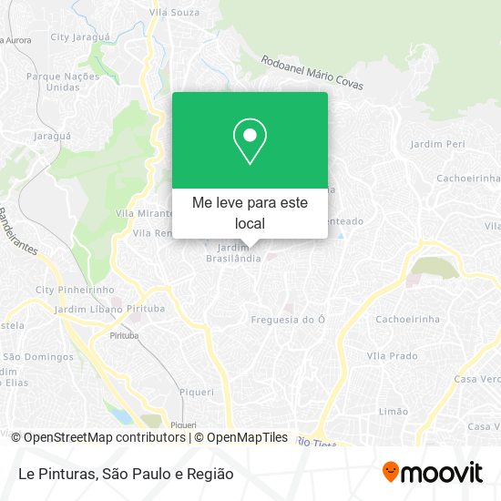 Le Pinturas mapa