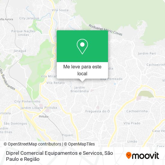 Diprel Comercial Equipamentos e Servicos mapa