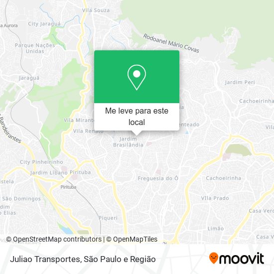 Juliao Transportes mapa