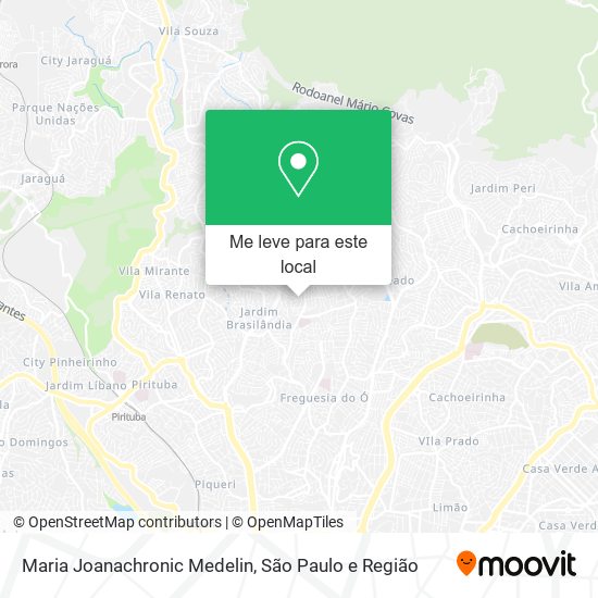 Maria Joanachronic Medelin mapa