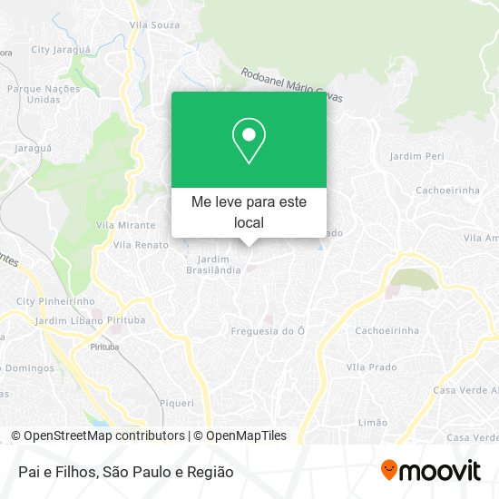 Pai e Filhos mapa