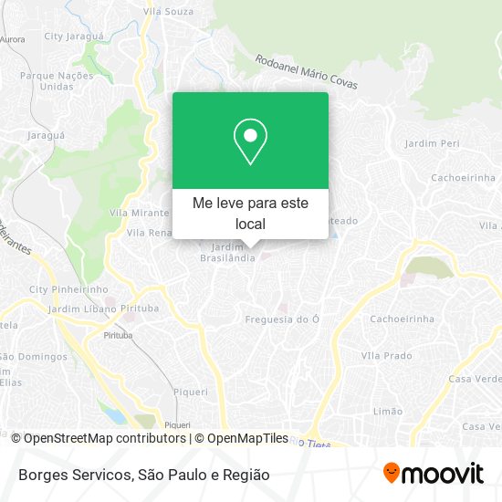 Borges Servicos mapa