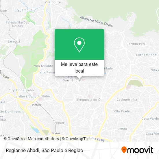 Regianne Ahadi mapa