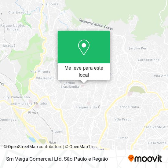 Sm Veiga Comercial Ltd mapa