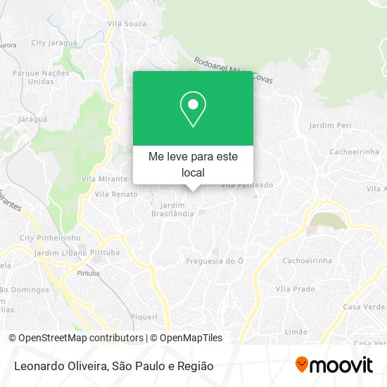 Leonardo Oliveira mapa