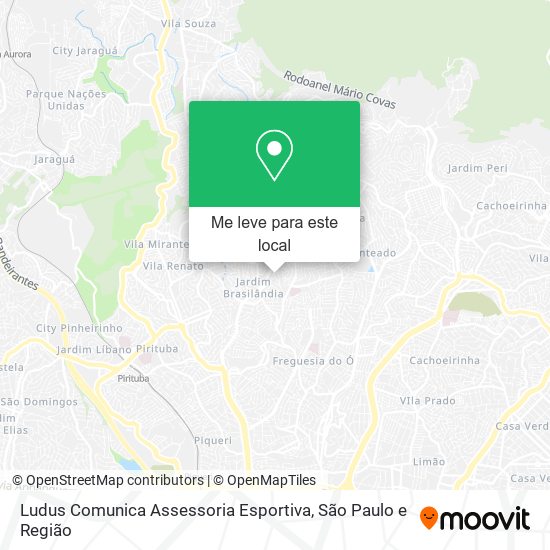 Ludus Comunica Assessoria Esportiva mapa