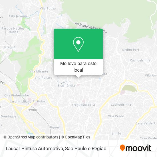 Laucar Pintura Automotiva mapa