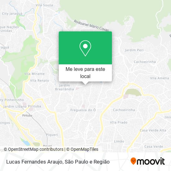 Lucas Fernandes Araujo mapa