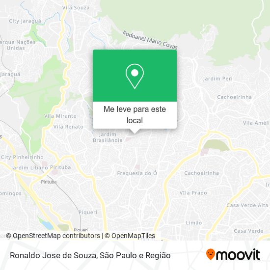 Ronaldo Jose de Souza mapa